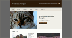 Desktop Screenshot of norlandbengals.com